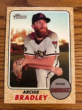 Archie Bradley 2017 Topps Heritage High Number HN Diamondbacks Card #552 *2056*
