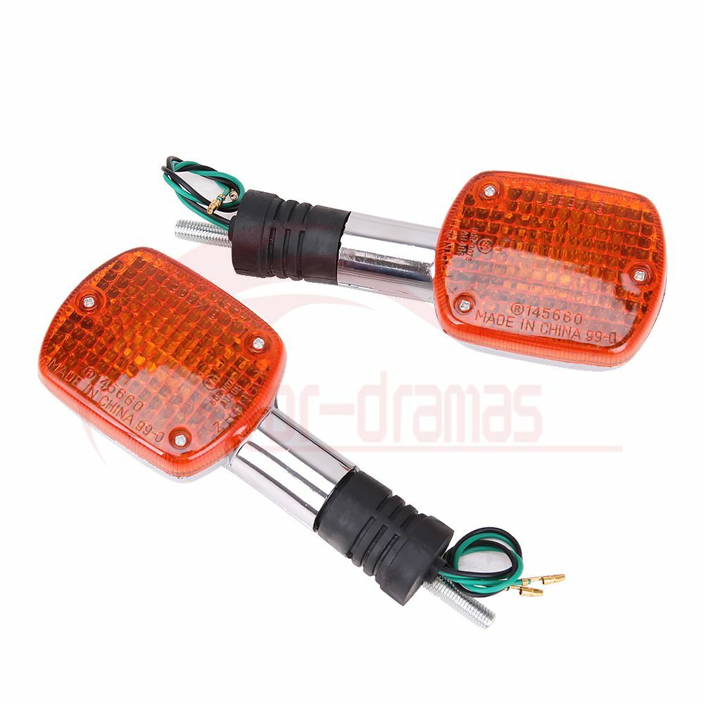 2X Motorcycle Turn Signals Lights For Honda Rebel 250 CMX250C Rebel 450 CMX450C