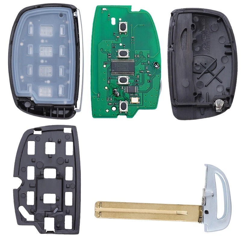 2 x Smart Key Fob Remotes Control For 2018-2021 Hyundai Tucson 95440-D3510 - Image 3 of 4