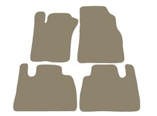 Fußmatten, Autoteppiche für Mercedes M cl ML W163 1997-2005, Dunkelbeige x14 Ran