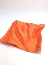  95 Bloomingdales Mens Casual Handkerchief Suit Orange Solid Dress Pocket Square