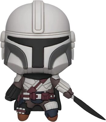 *NEW* Star Wars: The Mandalorian with Darksaber 3D Foam Magnet by Monogram