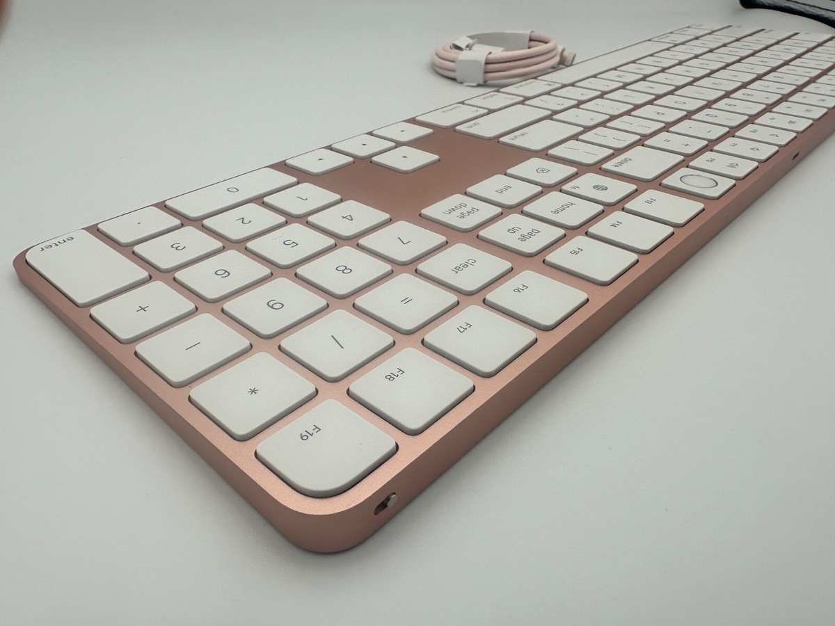 Pink Apple Magic Keyboard W/Touch ID & Numeric Keypad (10 key