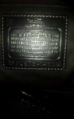 Coach monogram light brown bag, preowned - Picture 5 of 5