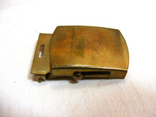 Vintage U.S. Military Brass Belt Buckle 5 18-c