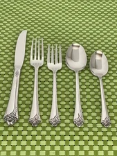 Oneida Community FANTASY ROSE Stainless Glossy Flatware SMART CHOICE