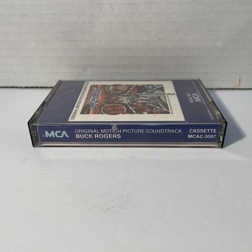 BUCK ROGERS Original Motion Picture Soundtrack Cassette 1979 MCA VTG RARE HTF - Picture 3 of 17