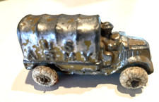 Barclay US ARMY TRUCK 1930's WITH DRIVER 2 1/2" VINTAGE