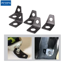 5PCS Belt Mounting 90 Degree Angle Bracket Kit Seat L-Bracket Hardware Kit