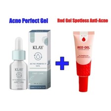 1 SET Klay Acne Perfect Gel  Red Gel Spotless Anti-Acne Brighten Wound Healing
