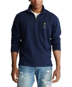 ralph lauren quarter zip navy