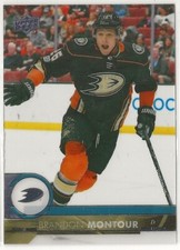 2017 2017-18 Upper Deck Clear Cut #253 Brandon Montour Anaheim Ducks