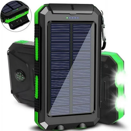 SOLPOWBEN S1008D 20000mAh Portable Solar Power Bank with Dual 5V USB