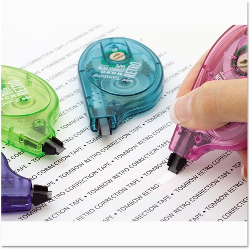 Tombow Mono Single-Line White Correction Tape, Non-Refillable, Value 10-Pack - Picture 10 of 10