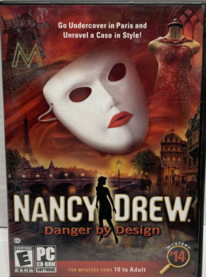 Nancy Drew - Danger by Design (Win 98/Me/2000/XP/Vista CD-ROM) 767861000616