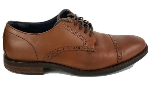 Leather Cap Toe Watson Oxford Shoes 
