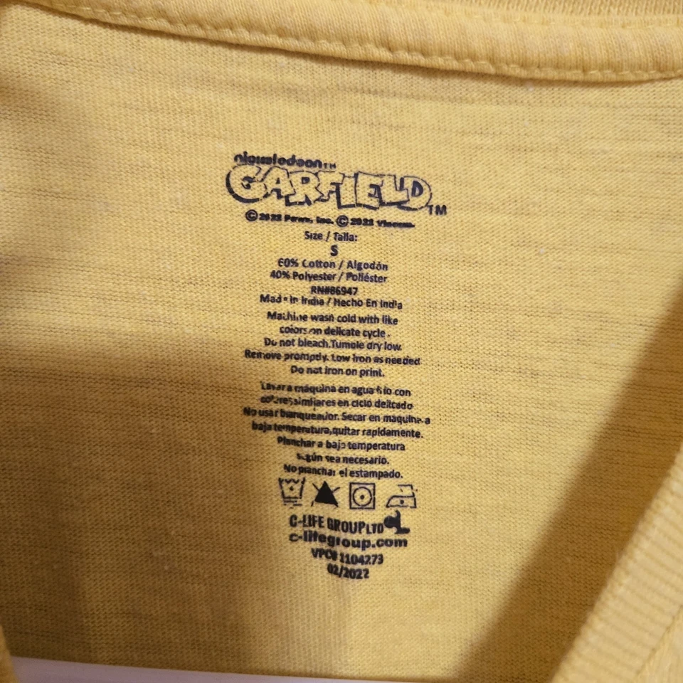 Blusa Garfield Yellow Boys - Imagem 2 de 3