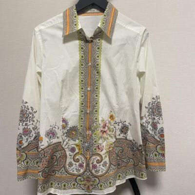 ETRO orange white tops 8