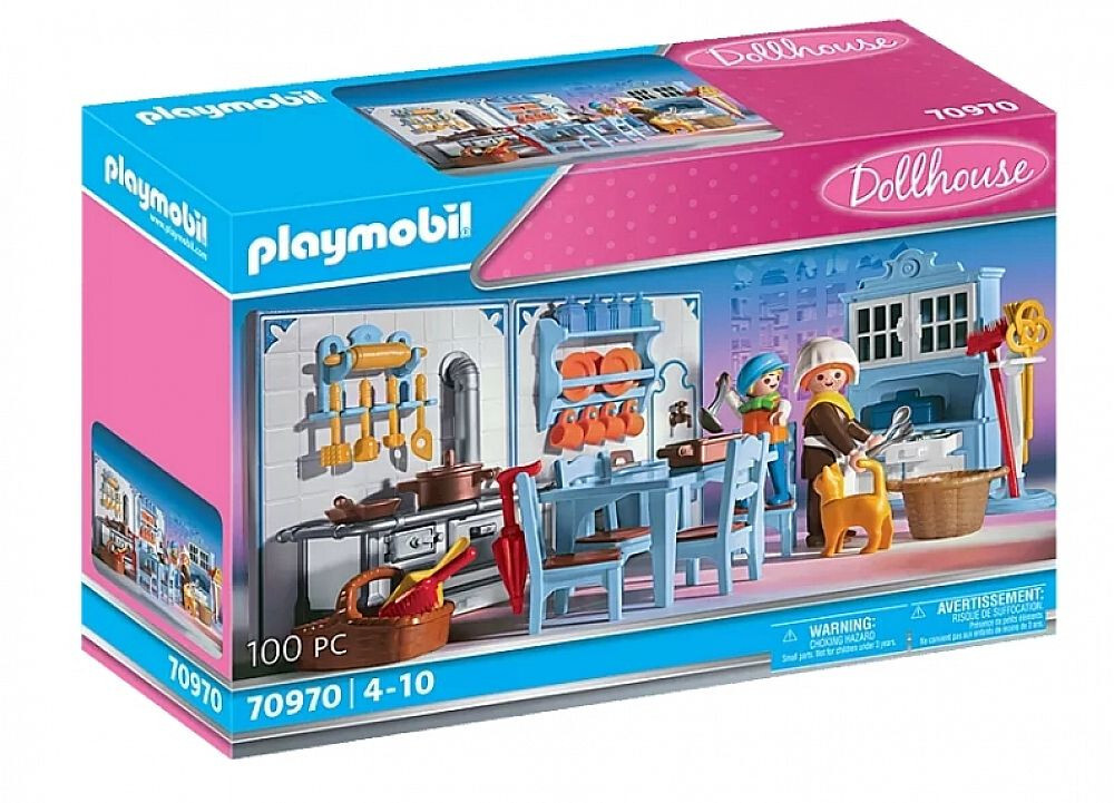 PLAYMOBIL 70890 Dollhouse - Großes Nostalgie-Puppenhausset - 4-teilig - neu ovp
