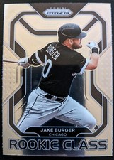 2022 Panini Prizm Baseball Jake Burger Rookie Class #RC-24 Chicago White Sox