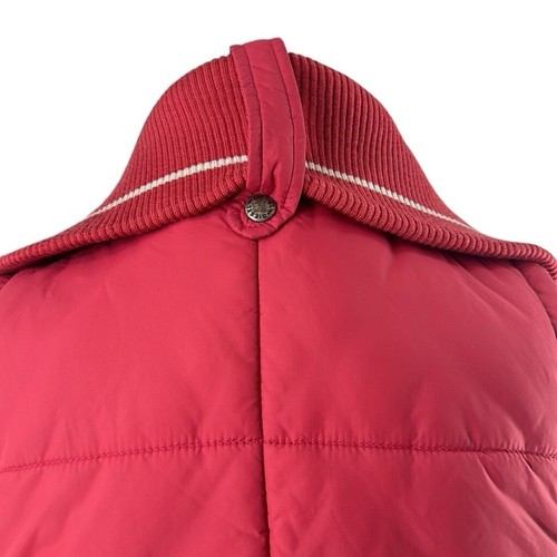 Diesel puffer vest pink red gorp core hiking mountains fall outdoors sz M - Picture 13 of 15