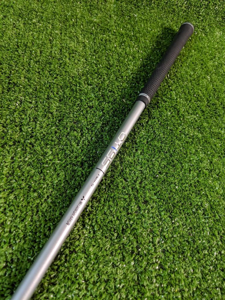 Mizuno MP-4 Pitching Wedge PW Mitsubishi Rayon OTi 95 Stiff Graphite Golf Club