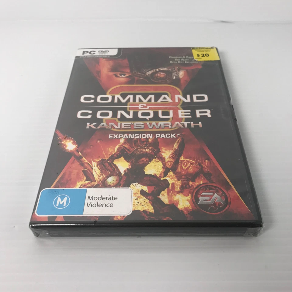 BRAND NEW SEALED - Command and Conquer 3 Kane's Wrath Expansion PC DVD RARE - Image 4 of 4