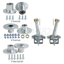 17mm Bore 3 Stud Wheel Hubs Spindle Knuckle For Taotao Go Kart ATV Quad