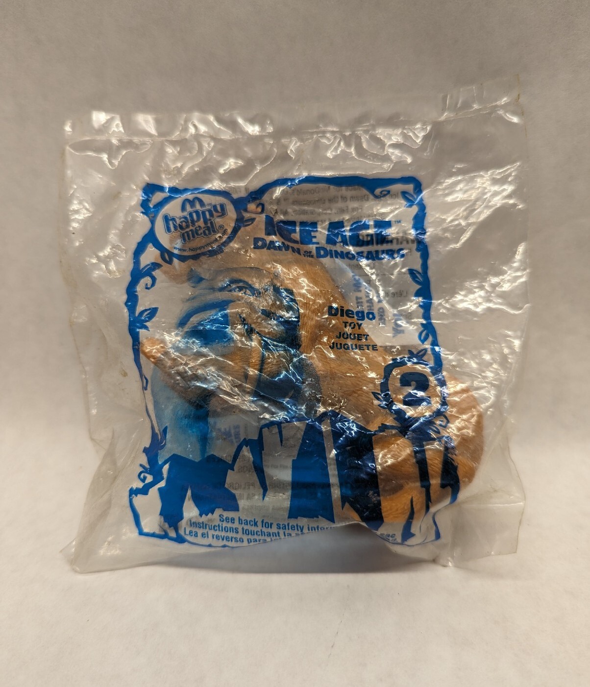 Ice Age Dawn Of The Dinosaurs Diego Toy 2009 McDonald's Happy Meal #2