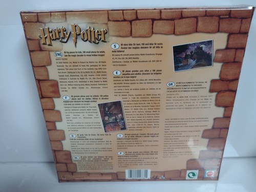 Mattel Harry Potter 260 Piece Jigsaw Puzzle with Magic Decoder - Picture 2 of 2