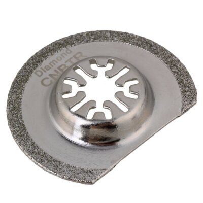20x Semi-circular Diamond Coated Oscillating Saw Blade 63mm for Oscillating Tool