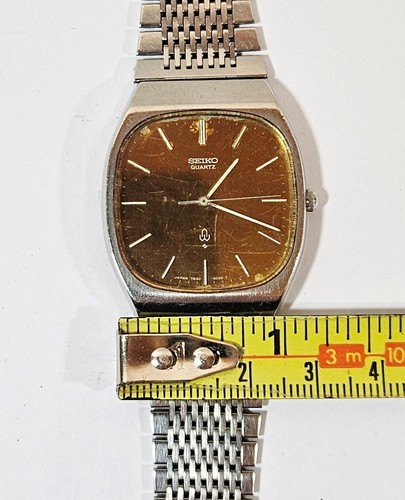 Seiko Quartz Watch, 7830-5020, Japan Movement, Stainless Steel, Working - Picture 15 of 15
