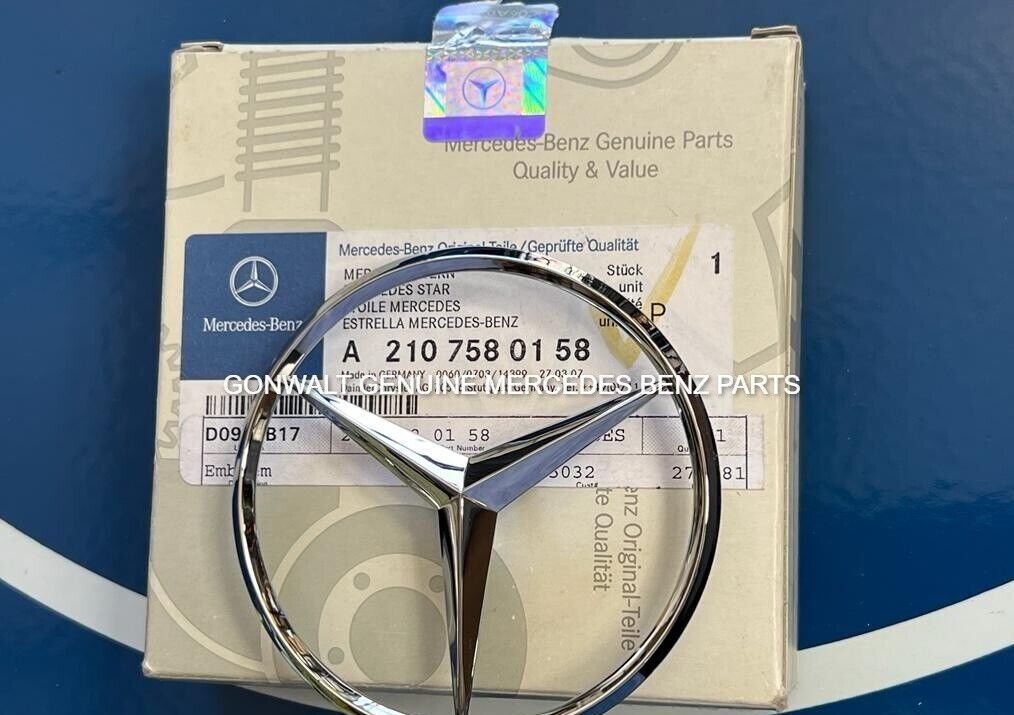 Mercedes Benz E320 500SL 300SL SL500 ML350 1990-2005 Emblem