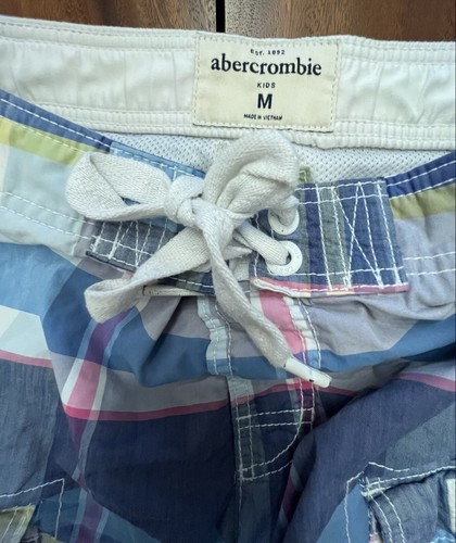 ABERCROMBIE KIDS Boys Medium Swim Trunks Board Shorts - Picture 3 of 9
