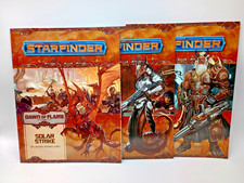Paizo Starfinder Dawn of Flame 15, 17, 18 - Sun Divers, Solar Strike, Crucible
