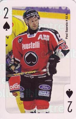 2007-08 Finnish Porin Assat Playing Card #1 Pasi Saarela