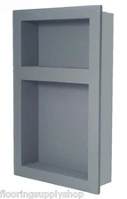 Preformed Ready to Tile Mega Combo Niche Recess 14 x 21 Soap Shampoo Shower