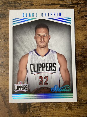 2016-17 Panini Studio Studio Edition Glossy Blake Griffin #124 Clippers