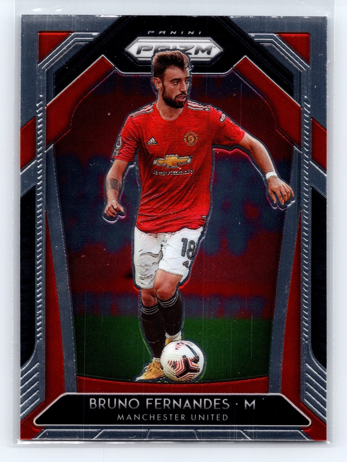 2020 Prizm Premier League EPL Bruno Fernandes #12 Manchester United