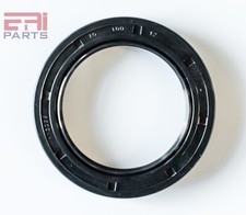 EAI Metric Oil Shaft Seal 70X100X12mm Dust Grease Seal TC Double Lip w/ Spring