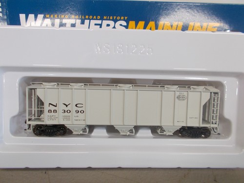 WALTHERS MAINLINE ~ COCHE TOLVA 3 BAHÍAS NEW YORK CENTRAL 50' # 883090 ~ ESCALA HO | Zustand: New