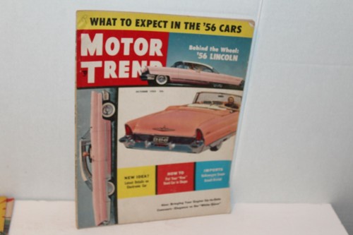 SEVEN VINTAGE MOTOR TREND MAGAZINES 1954-1956 - Picture 3 of 10