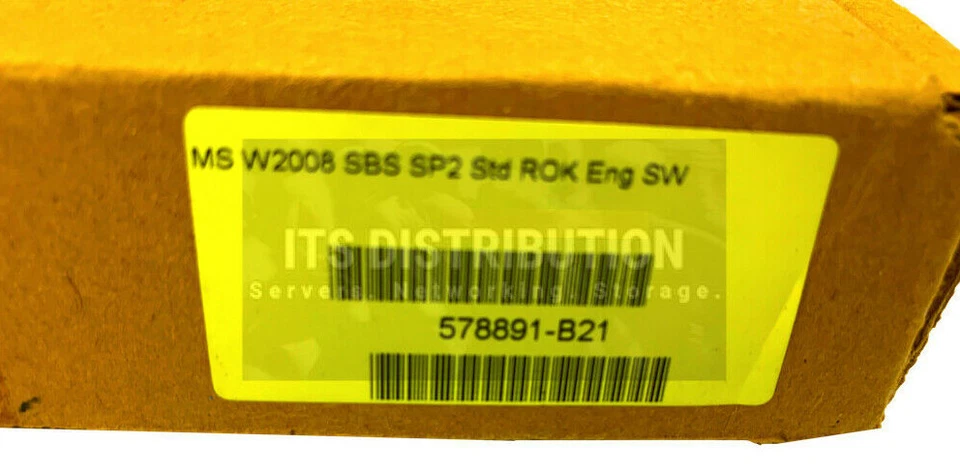 578891-B21 I HP MS W2008 SBS SP2 SW BRAND NEW - Image 3 of 4