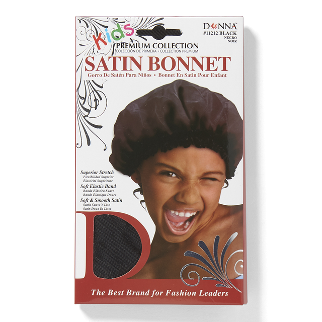 Donna Kids Black Satin Bonnet 11212 For Sale Online Ebay