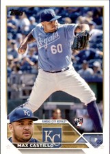2023 Topps Series 1 - Max Castillo Kansas City Royals #251 (RC)