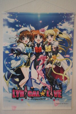 Tapestry Wallscroll Magical Girl Lyrical Nanoha Stoffposter Anime Manga