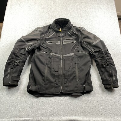Cortech Speedway Jacket Mens XS Hyper-Tec Armored Motorcycle Racing Road Moto