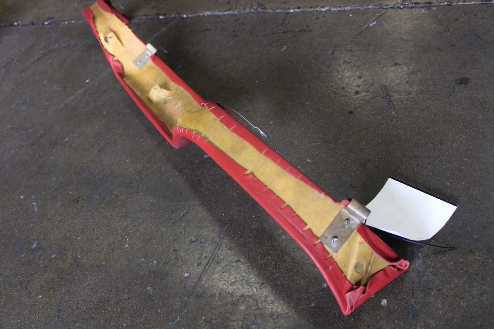 Ferrari 575, Under Rear Window Interior Trim, Burgundy, Used, P/N 652756