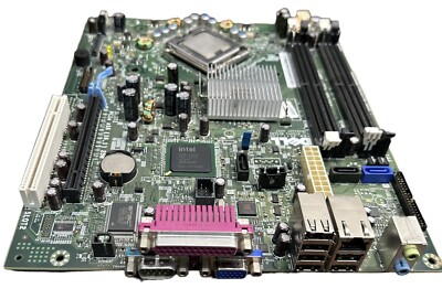 DELL Optiplex 755 Motherboard 0PU052 W/  Intel Core 2 Duo E6750 2.66GHz CPU