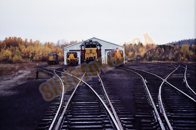 Vintage 1982 Train Slide Algoma Central Engines X4O076